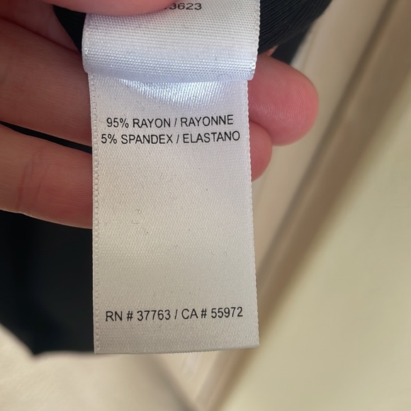 NWT Laundry by Shelli Siegal Midi Black Dress - Picture 8 of 10